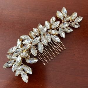 Crystal Hair Comb Accesory